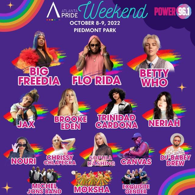 Atlanta Pride Announces Weekend Headliners