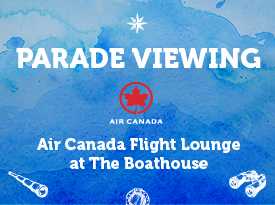 Brunch and Parade Viewing at The Boathouse - Opens in New Window
