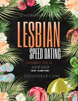 Lesbian speed dating boston