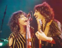 (l to r) Steven Tyler and Richie Supa.