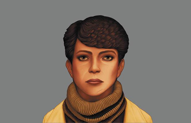 A sketch of Pillar Point Doe, whose body was found in San Mateo County in 1983. Illustration: Kim Parkhurst