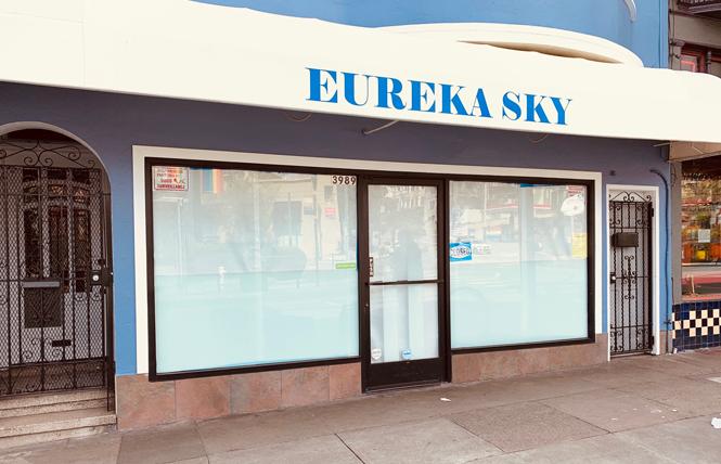 Eureka Sky in the Castro had closed Tuesday due to the city's shelter in place order. Photo: Sari Staver