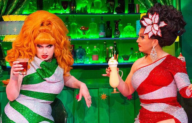 Jinkx Monsoon and BenDeLaCreme's The Jinkx and DeLa Holiday Special, Photo: Matt Baume