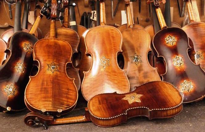 Violins retrieved and restored from the Holocaust.