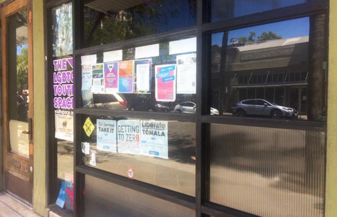 San Jose's LGBTQ Youth Space plans to leave its current home when the lease ends in June. Photo: Courtesy Adrienne Keel/LGBTQ Youth Space