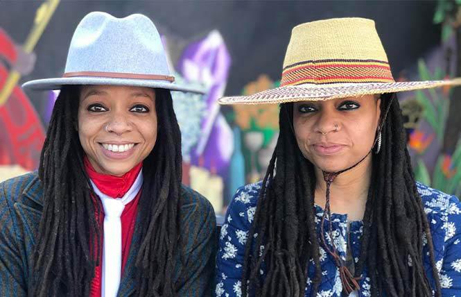 Twins Melonie and Melorra Green are San Francisco Pride's 2021 public choice community grand marshals. Photo: Annie Sprinkle