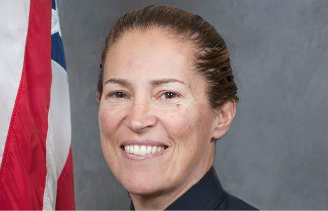 SFPD Commander Teresa Ewins has been nominated to become the police chief in Lincoln, Nebraska. Photo: Courtesy SFPD