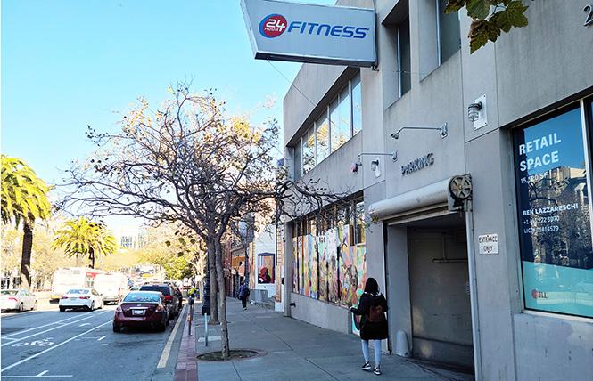 The former 24 Hour Fitness Center at 2145 Market Street is being eyed as a potential gay bathhouse. Photo: Cynthia Laird