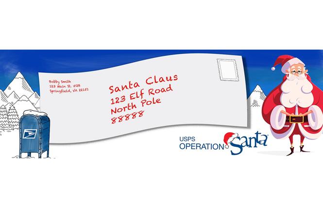 The U.S. Postal Service is accepting registered adopters to help fulfill requests from letters to Santa it has received. Photo: Courtesy USPS