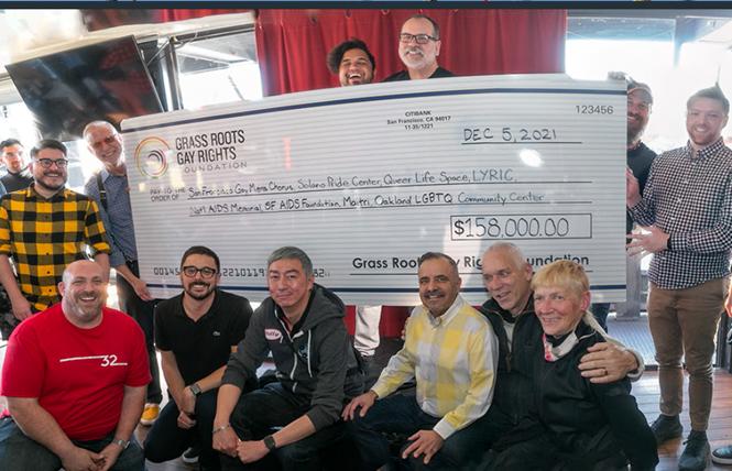 The Grass Roots Gay Rights Foundation donated $158,000 to several LGBTQ nonprofits in 2021. Photo: Courtesy GRGR Foundation