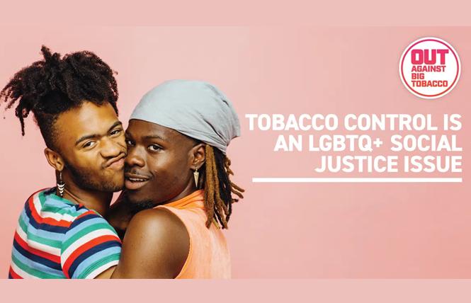 OUT Against Big Tobacco works to reduce LGBTQ+ tobacco use in Los Angeles County. Photo: Courtesy Out Against Big Tobacco
