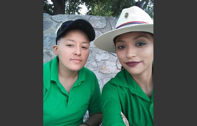 Newlyweds Tania Montes Hernandez, left, and Nohemi Medina Martinez, were found shot dead, mutilated, and dismembered early in the morning of January 16, 2022. Photo: Courtesy Facebook