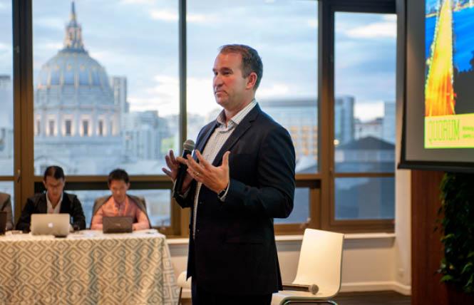 Out Leadership principal Todd Sears spoke at the group's conference in 2015. Photo: Courtesy Out Leadership<br&gt<br&gt