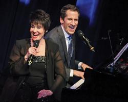 Chita Rivera and Seth Rudetsky perform at The Wallis Annenberg Center for the Performing Arts. Photo: Rob Latour.