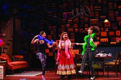 Dana Stern, Eleanor Reissa and Liba Vaynberg in the Huntington Theatre Company's production of "We All Fall Down".  Photo: Nile Hawyer)