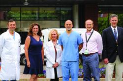 (left to right): Mauricio Gonzalez, Joy Vreeland, Pamela Rosenkranz, William Vincent, Kevin Horbowicz, David McAneny