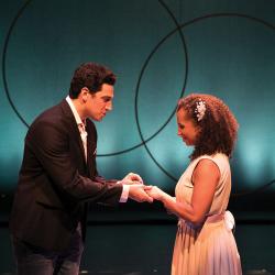 Jared and Kira Troilo in Lyric Stage Company of Boston's revival of  'The Last Five Years' (Photo: Mark S. Howard)