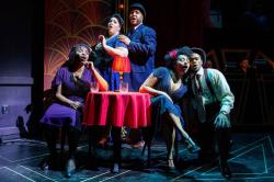 From left: Lovely Hoffman, Sheree Marcelle, Anthony Pires Jr., Christina Jones, and Jackson Jirard in "Ain't Misbehavin'" at Central Square Theater.Nile Scott Studios