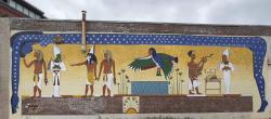 Large-Scale Mural Designed and Painted by Emerging Young Leaders of Boston's Mayor's Mural Crew.