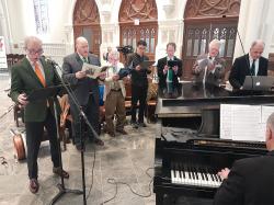 Choir singing away. Photo by Patrick O'Connor.