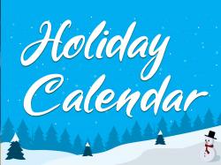 Holiday Calendar