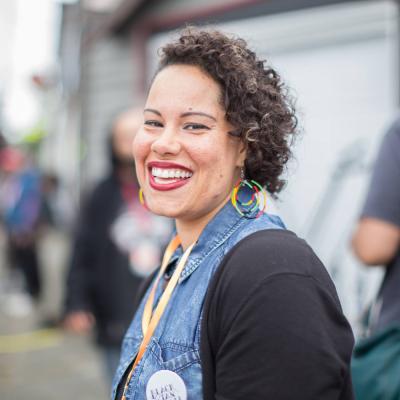 Nikkita Oliver speaks about running for a citywide Seattle City Council position