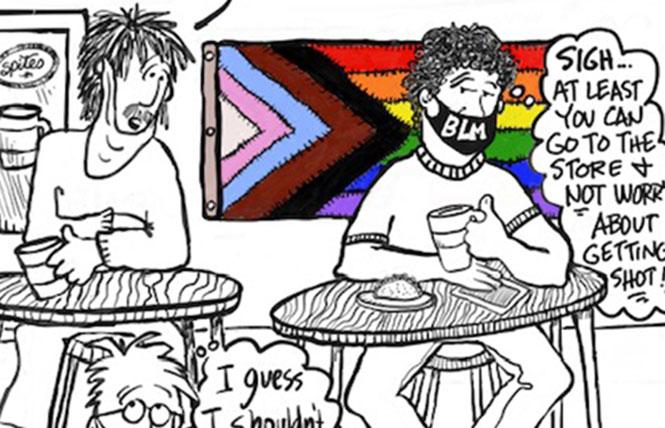 Bay Area Reporter :: Political Notebook: A queer comic to ring out 2020 - Vimarsana News