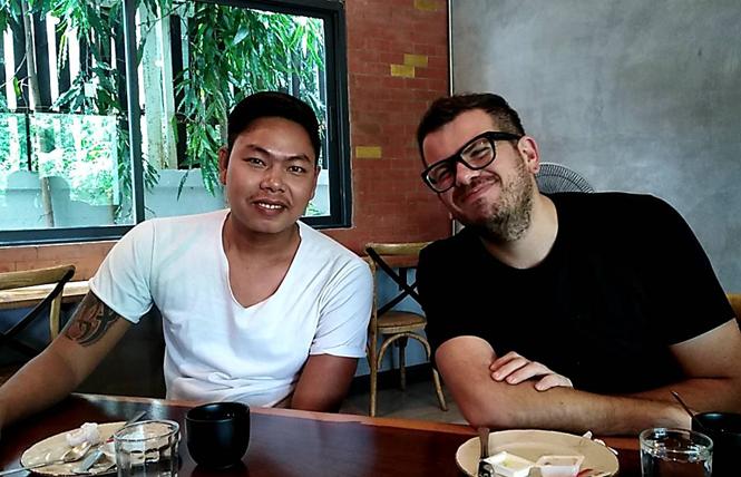 Bay Area Reporter :: Out in the World: Binational gay couple reunited in San Francisco - Vimarsana News