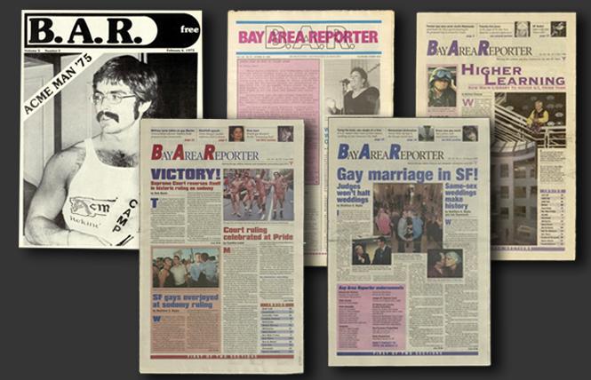 Bay Area Reporter :: Bay Area Reporter turns 50: Once a bar rag, paper now bestrides LGBTQ news - Vimarsana News