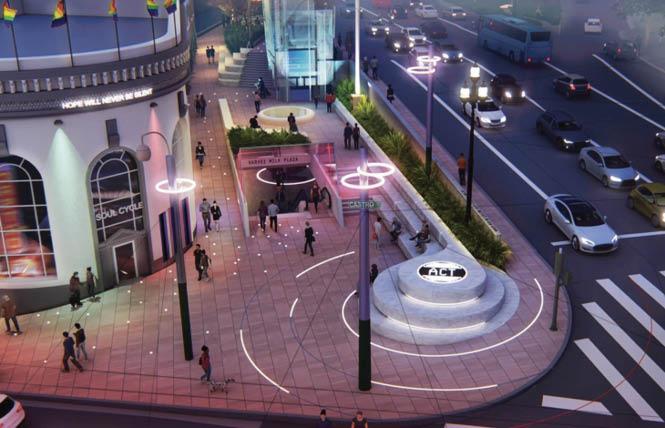 Bay Area Reporter :: SF arts panel backs latest Harvey Milk Plaza design - Vimarsana News