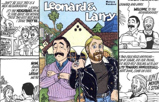 Bay Area Reporter :: Leonard, Larry & Tim: gay comics legend Tim Barela - Vimarsana News