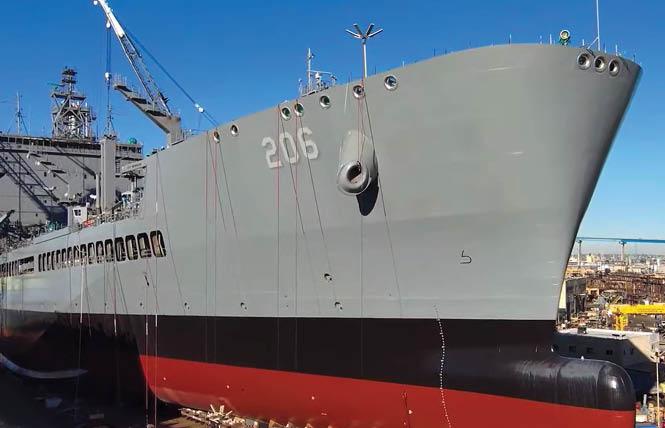 Bay Area Reporter :: Navy christens oiler named after gay icon Milk - Vimarsana News