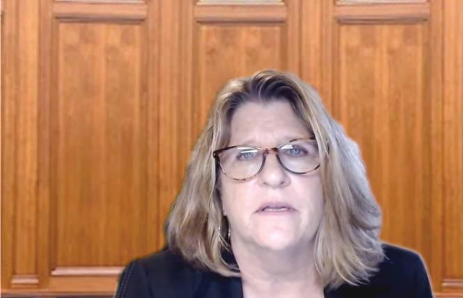 Bay Area Reporter :: Lesbian Justice Earl confirmed to CA appellate court - Vimarsana News
