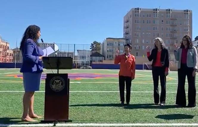 Bay Area Reporter :: SF mayor swears in 3 women to school board - Vimarsana News