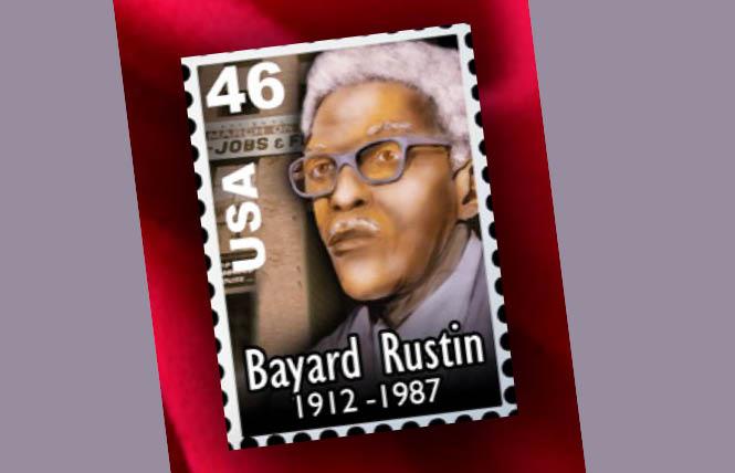 Bay Area Reporter :: Political Notes: Black LGBTQ group renews call for Bayard Rustin stamp - Vimarsana News