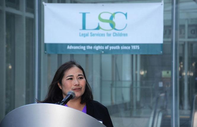 Bay Area Reporter :: NCLR's Sakimura tapped to lead children's legal agency - Vimarsana News
