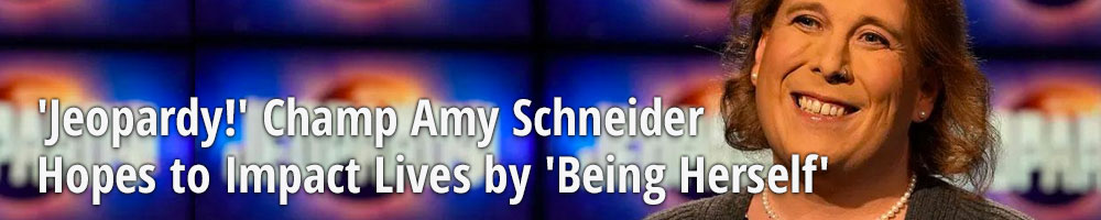'Jeopardy!' Champ Amy Schneider Hopes to Impact Lives by 'Being Herself'