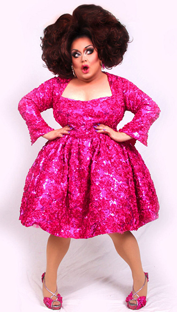Bay Area Reporter :: Ginger Minj - Drag, live, gay and even on roller ...