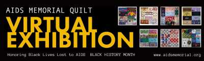 National AIDS Memorial observes Black History Month with Memorial Quilt virtual exhibition honoring Black lives lost to AIDS