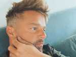PopUps: Ricky Martin Turns Heads After Bleaching Beard Blond
