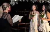 Same-sex couples rush to the altar in Costa Rica