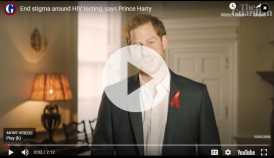 End stigma around HIV testing, says Prince Harry